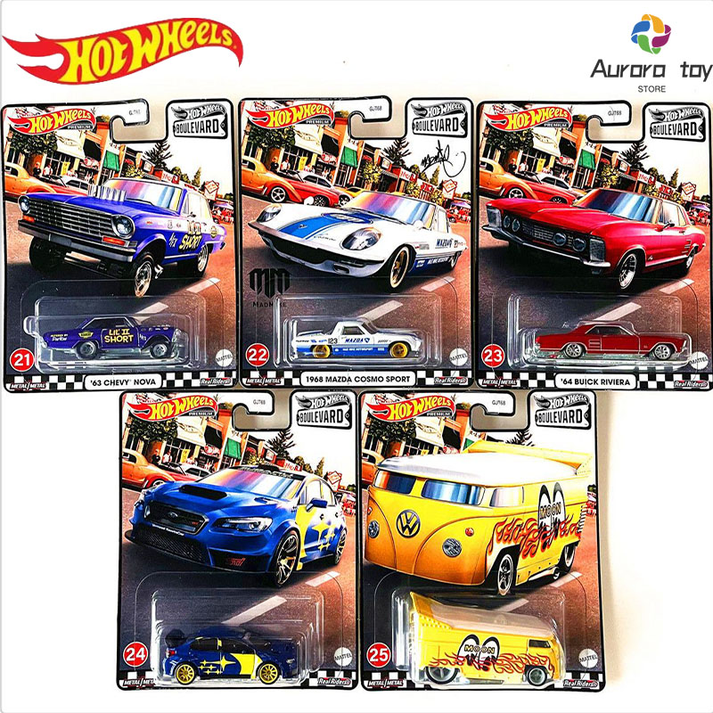 Mattel Toy Hot Wheels - Hot Wheels Auto Model Boulevard 5-serie