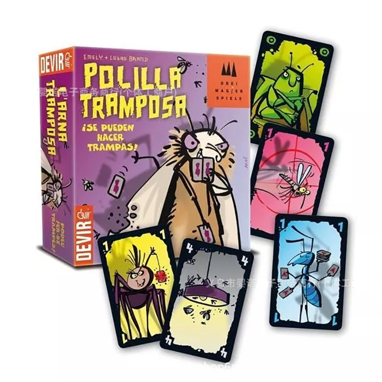 Board Game Viral - Mogel Motte Polilla Tramposa Kaartspel Devir-Game