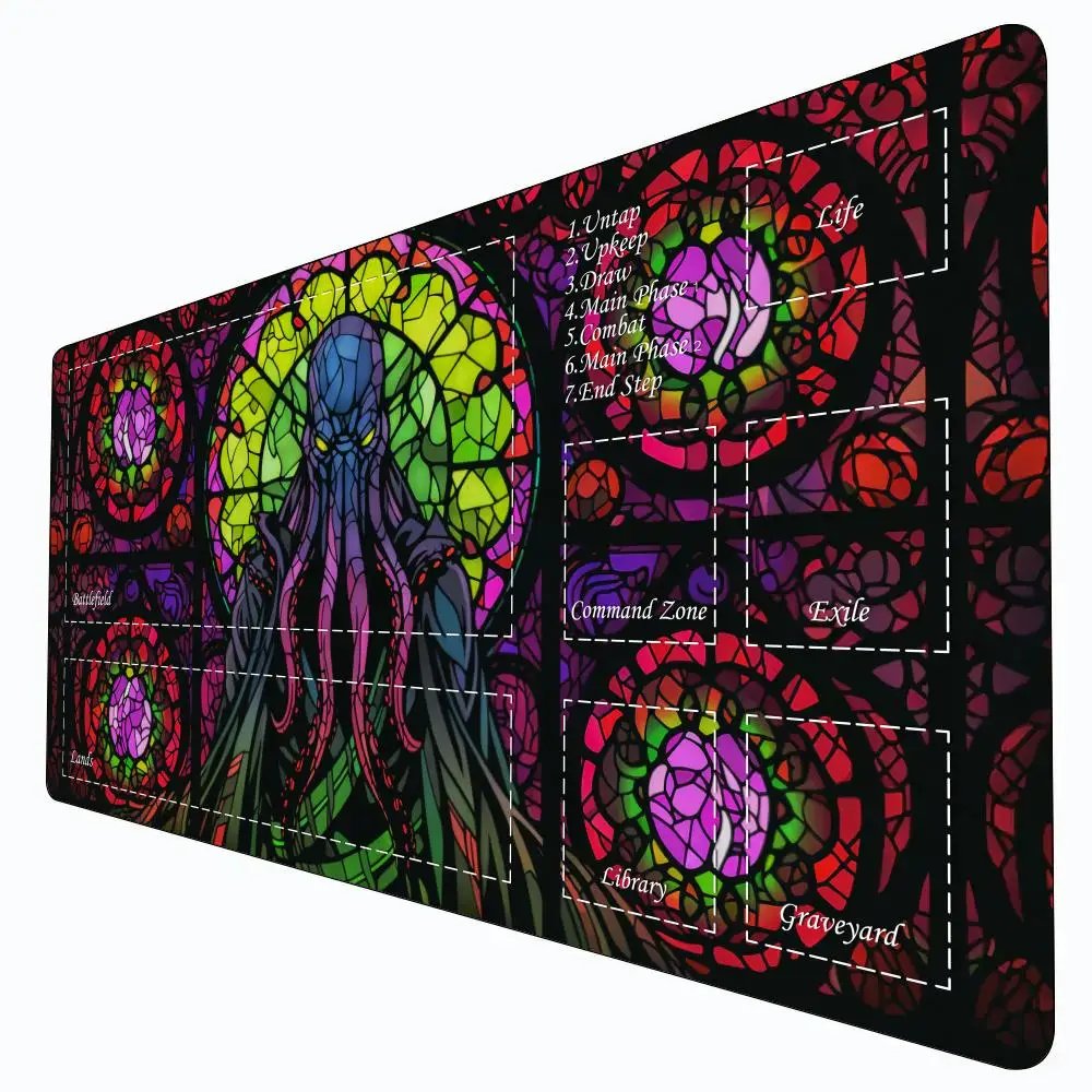 Play Mat Neoprene - Magic Playmat kaartgamingmat met zone Gekleurde