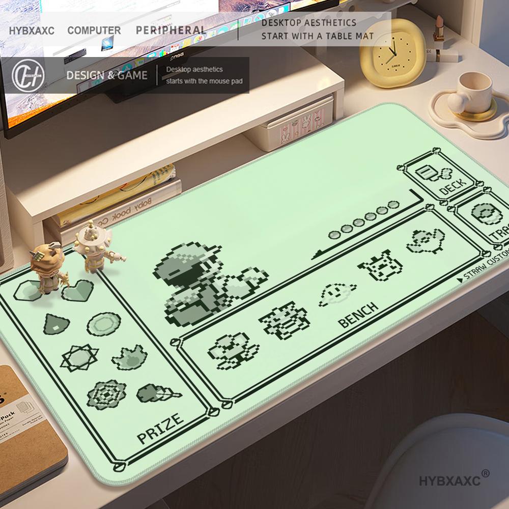 Play Mat Neoprene - HYBXAXC Muismat P-Pokemon Pixel Ash Starter