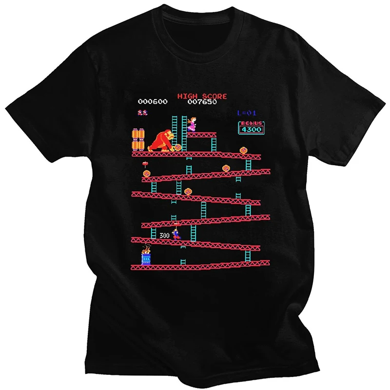 Board Game Vintage - Grappige Donkey Kong T-shirt Mannen Arcade