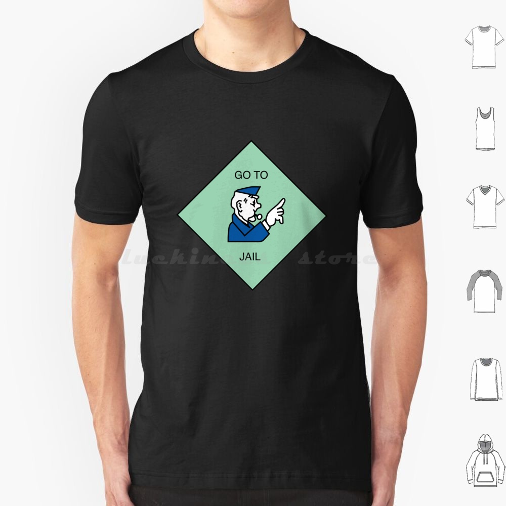 Board Game Vintage - Ga naar de gevangenis - T-shirt