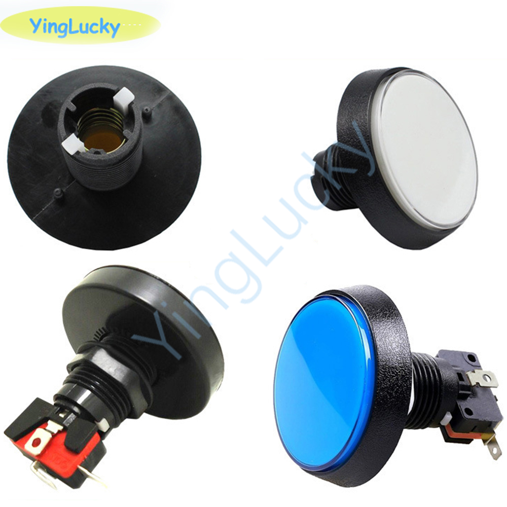 Board Game Viral - 10 Stuks Arcade Knop 60Mm Led