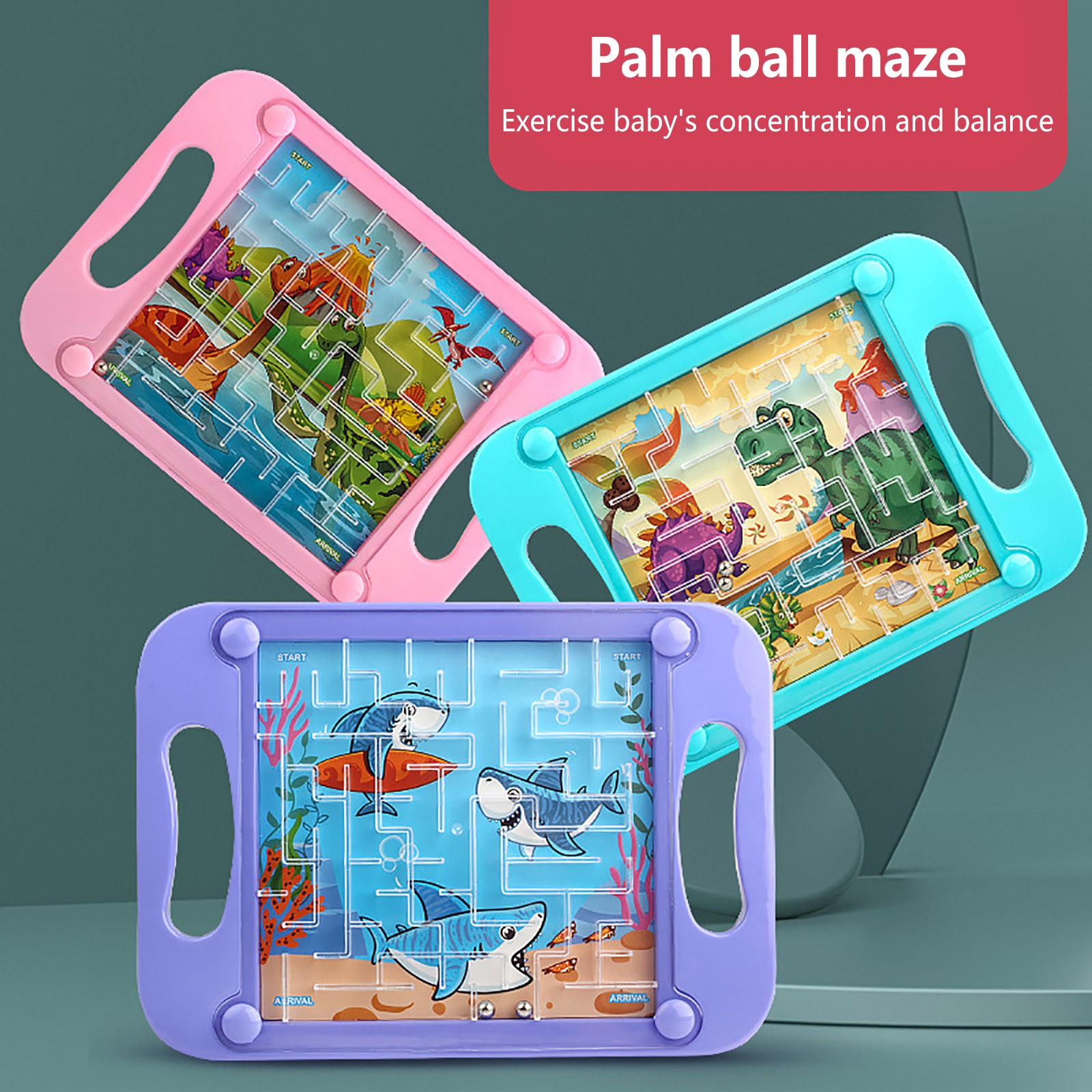 Board Game Qwirkle - 3d Doolhof Bal Kids Balans Zwaartekracht