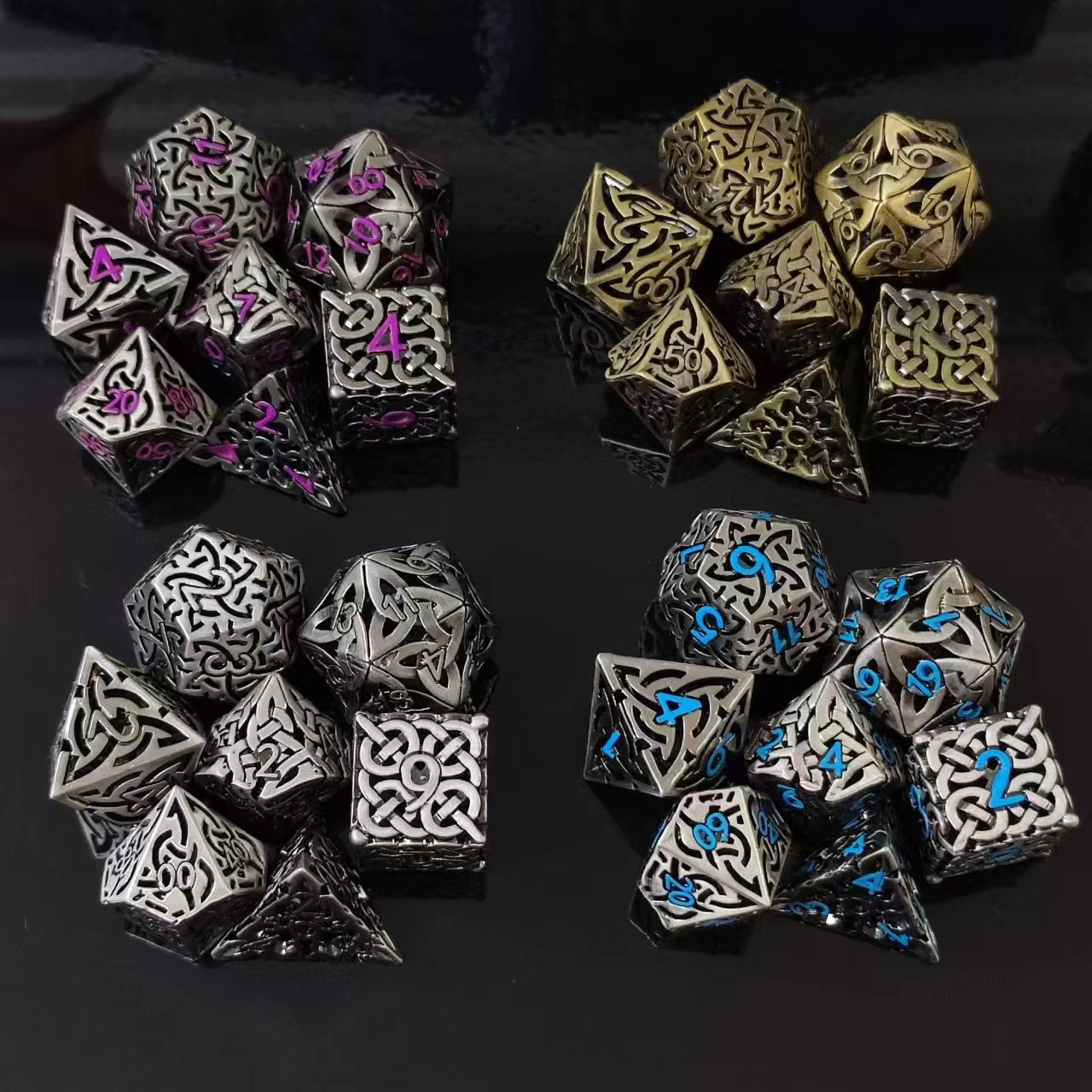7 Stuks Cosplay D4-D20 Dnd Mes - Dice Set Polyhedral recensie en prijs