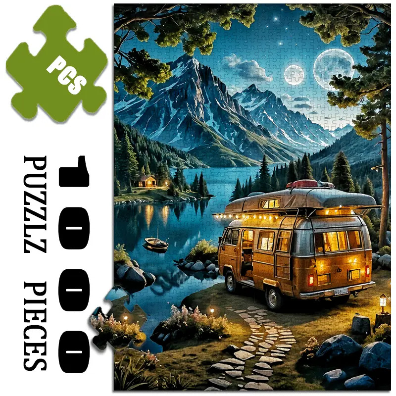 1000 stuks grote puzzel - vint - Jigsaw Puzzle Adult recensie en prijs