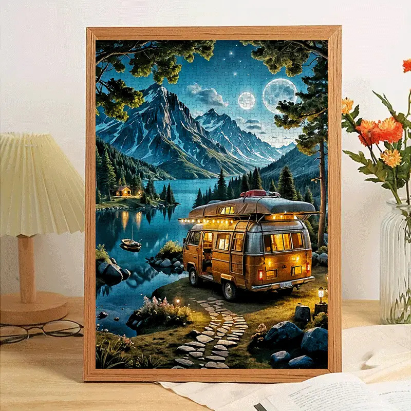 1000 stuks grote puzzel - vint - Jigsaw Puzzle Adult recensie en prijs