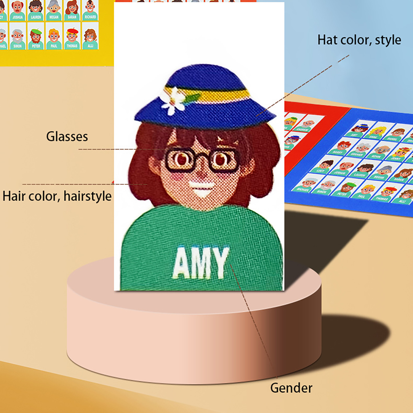 Familie raden bordspel Wie ben - Board Game Pdf recensie en prijs