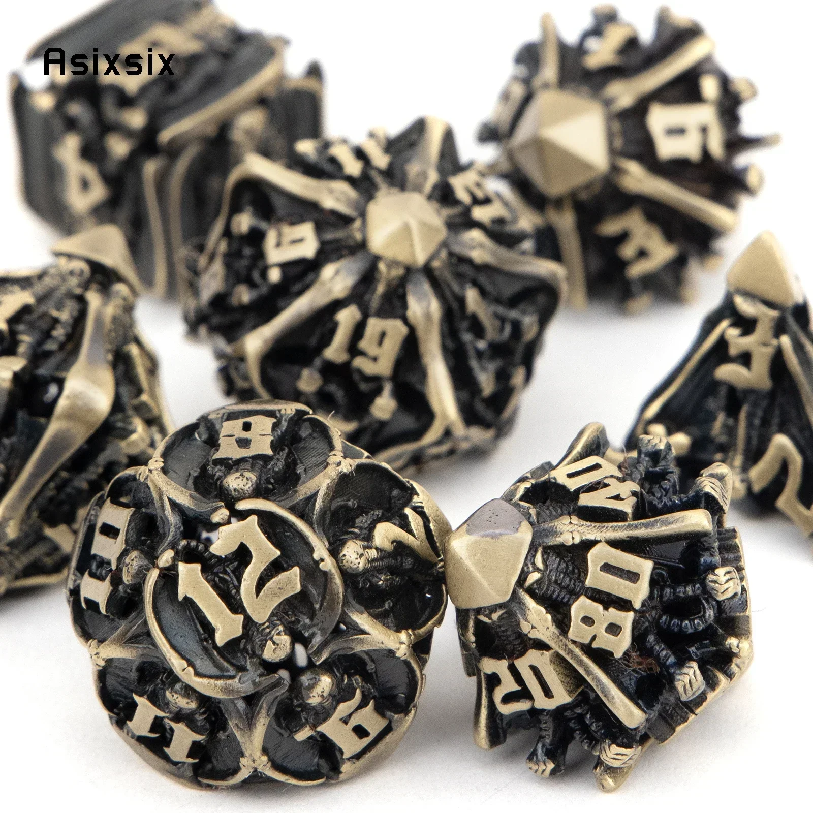 Metalenen dobbelstenen, perfec - Dice Set Polyhedral recensie en prijs