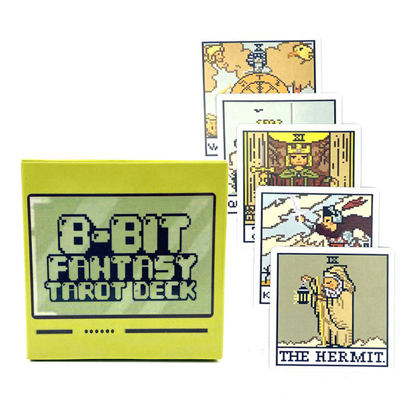 1 Box 8 Bit Fantasy Tarot Deck - Board Game Pdf recensie en prijs