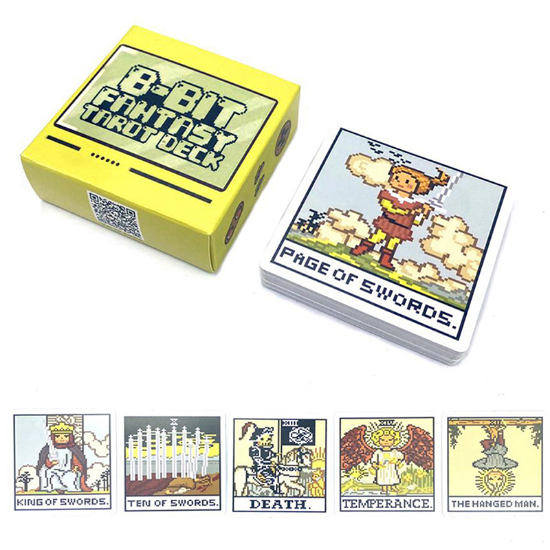 1 Box 8 Bit Fantasy Tarot Deck - Board Game Pdf recensie en prijs