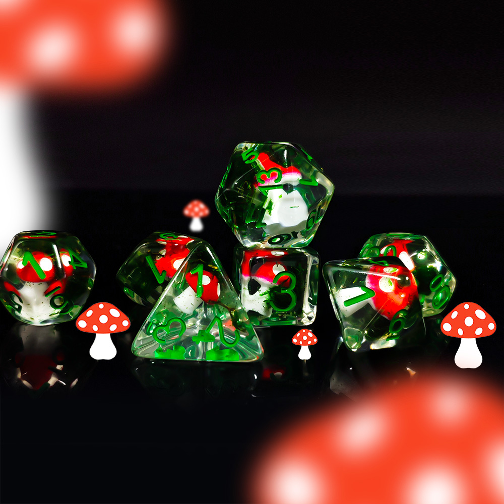 7 stks/set DND Dobbelstenen Tr - Dice Set Polyhedral recensie en prijs