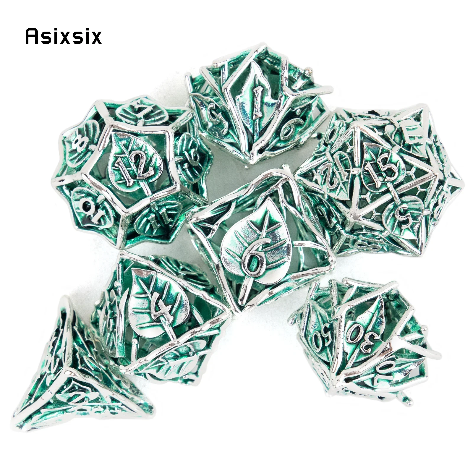 Metalen dobbelstenen, perfect  - Dice Set Polyhedral recensie en prijs