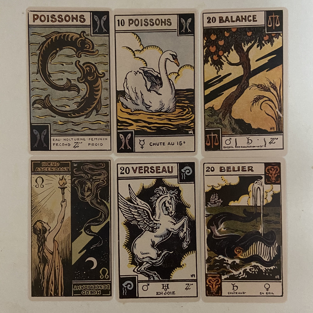 vintage dierenriem orakelkaart - Board Game Vintage recensie en prijs