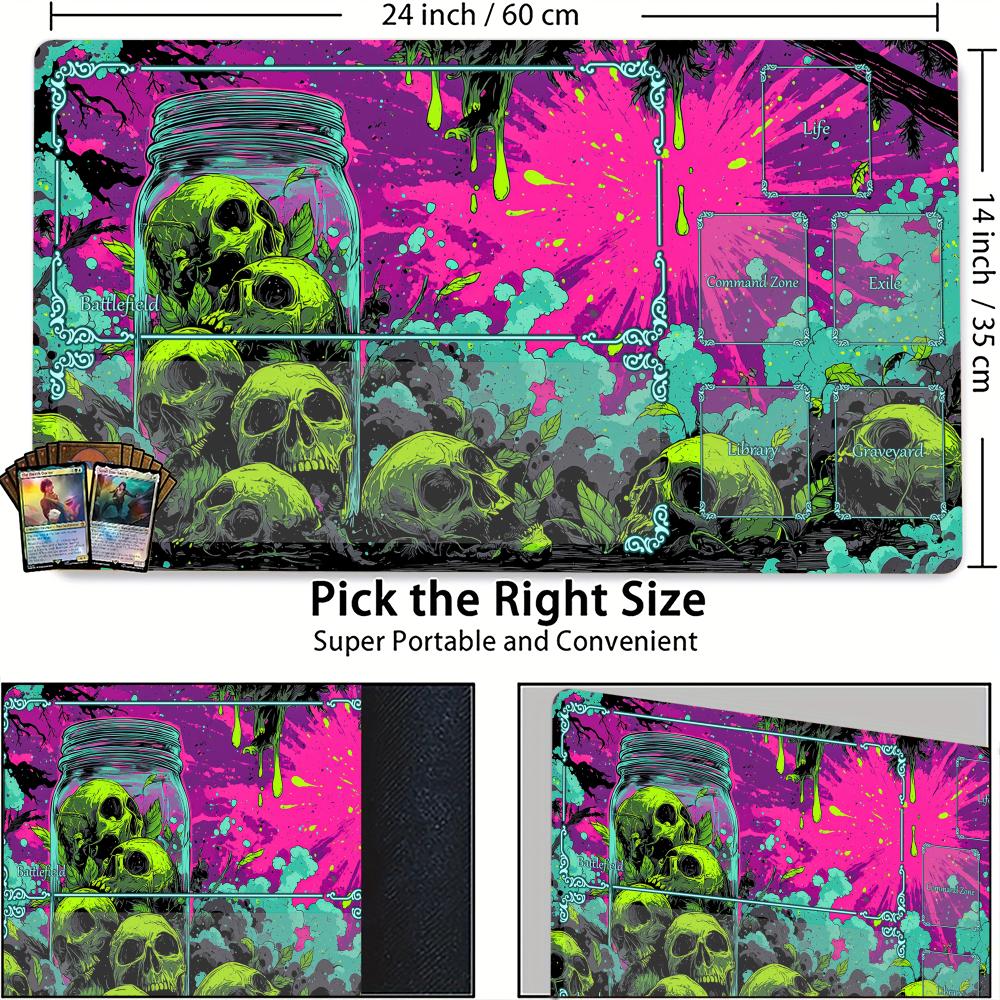 Neon Jungle en Skull Bottles T - Play Mat Neoprene recensie en prijs