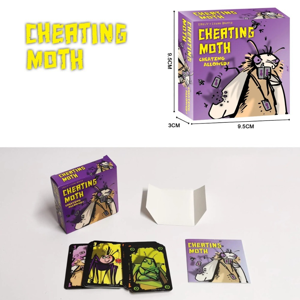 Mogel Motte Cheating Moth Kaar - Board Game Viral recensie en prijs
