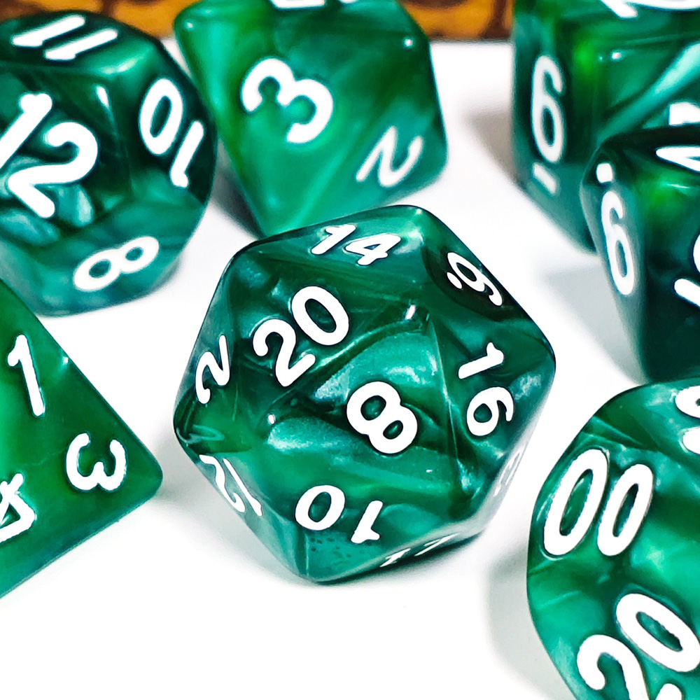 7 stks/set Parel Dobbelstenen  - Dice Set Polyhedral recensie en prijs