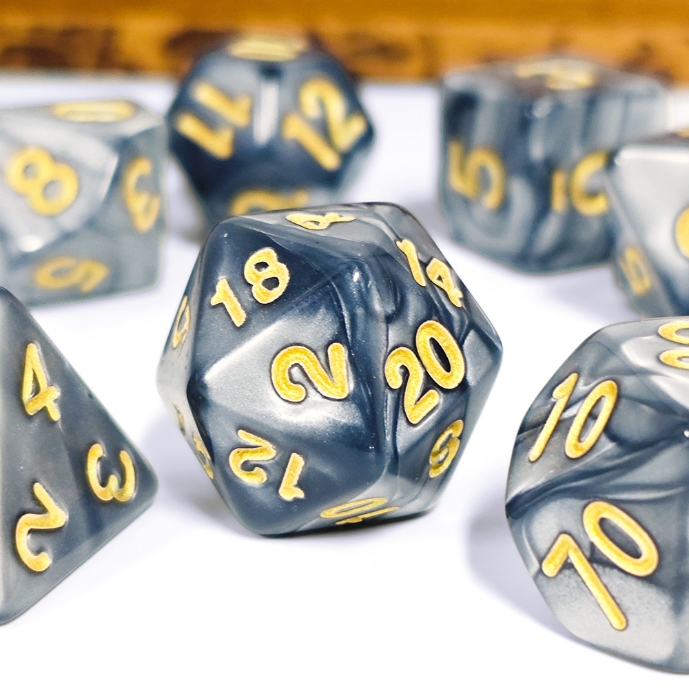 7 stks/set Parel Dobbelstenen  - Dice Set Polyhedral recensie en prijs