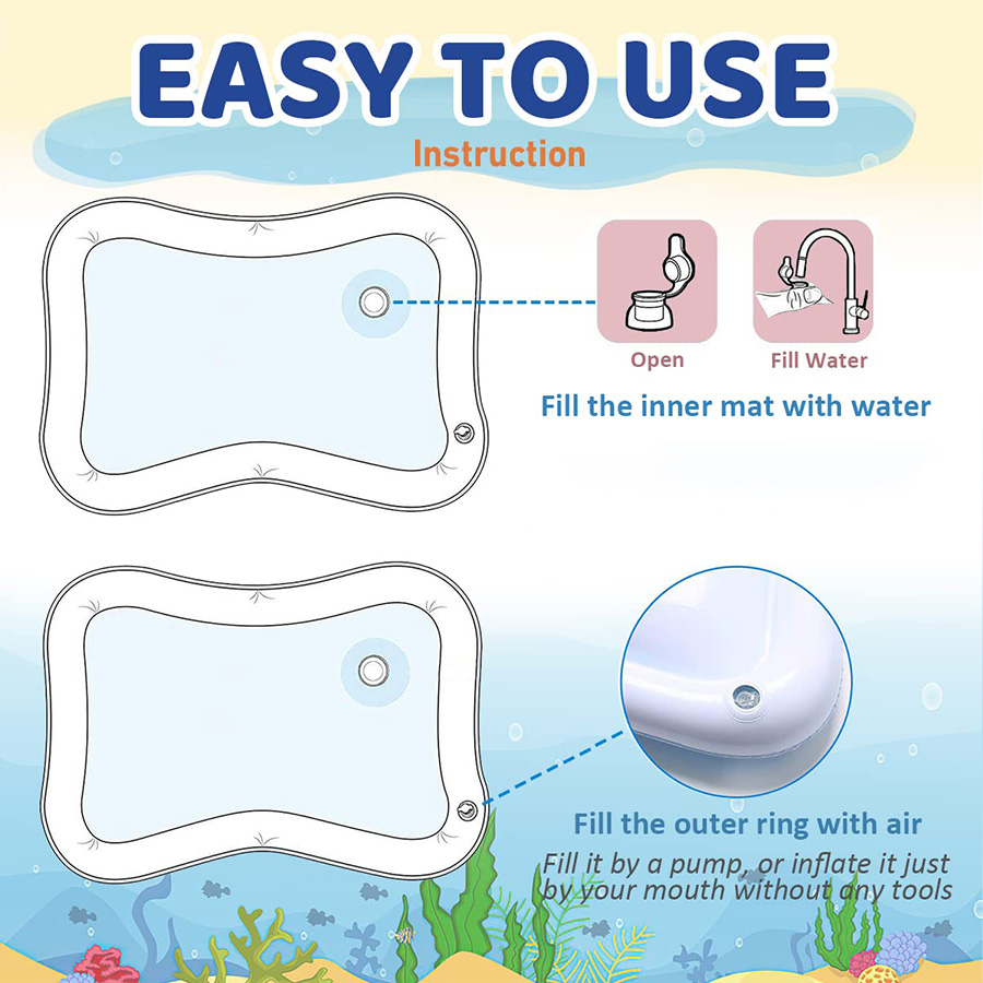 1 st Opblaasbare PVC Speelklee - Play Mat Neoprene recensie en prijs