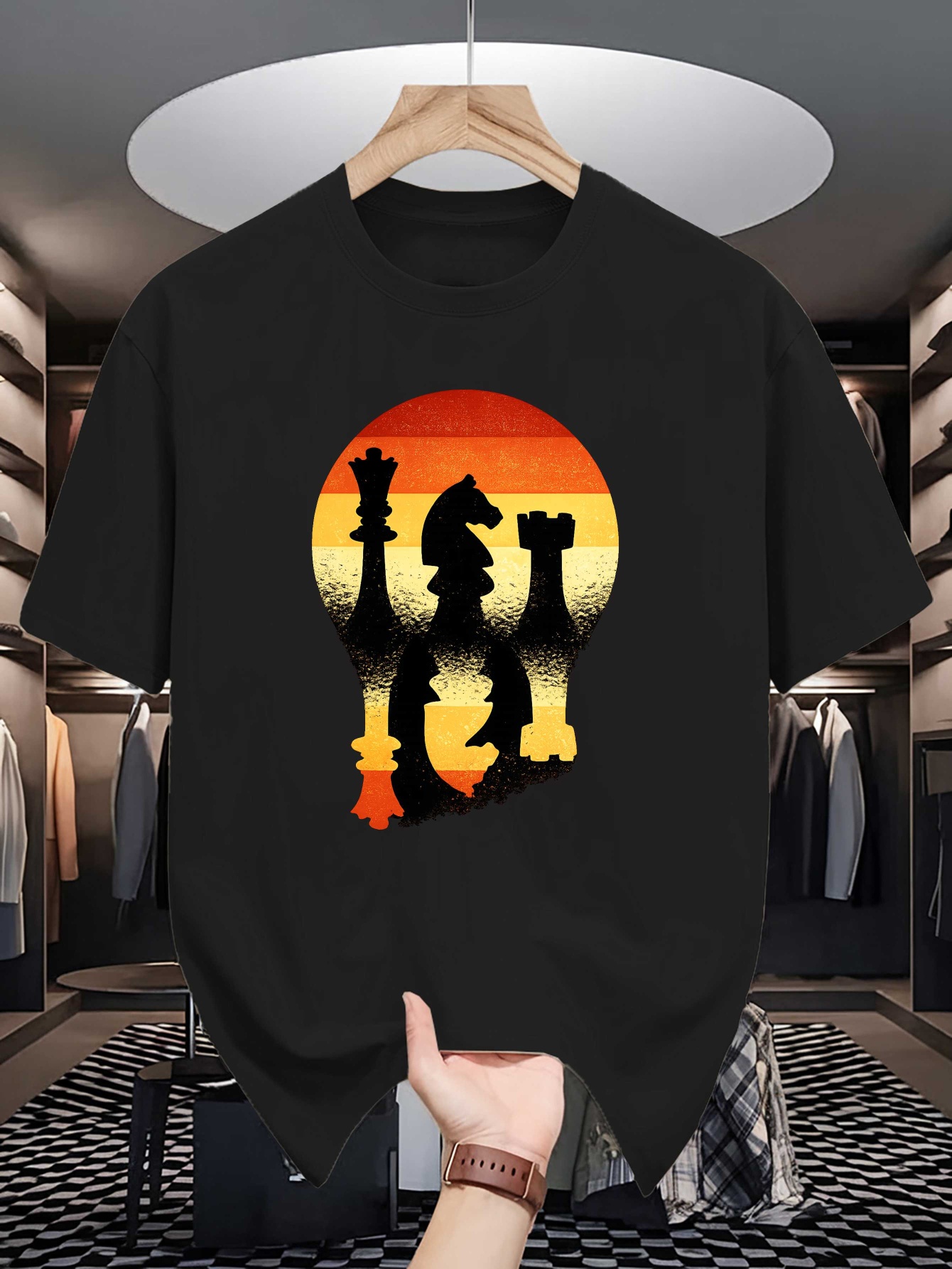 Schaken Silhouet Zonsondergang - Board Game Vintage recensie en prijs