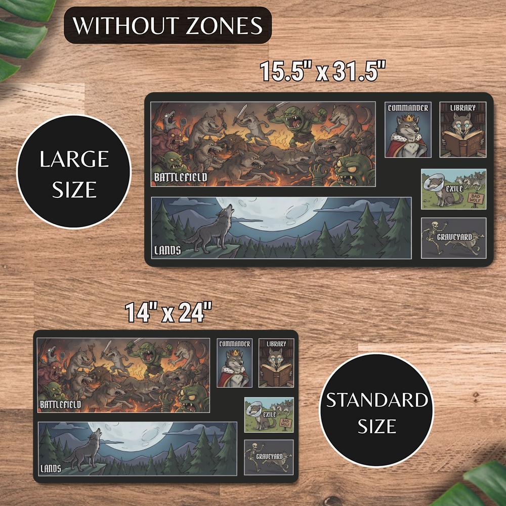 Weerwolf Stam MTG&TCG Tafelbla - Play Mat Neoprene recensie en prijs