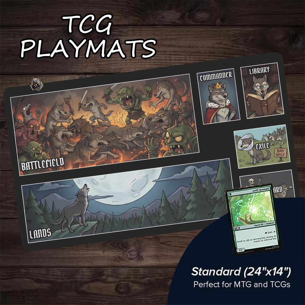 Weerwolf Stam MTG&TCG Tafelbla - Play Mat Neoprene recensie en prijs