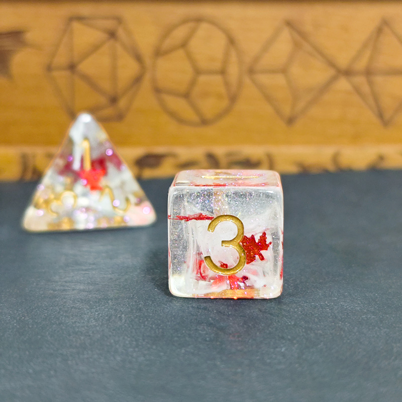 7PCS DND Dobbelstenen Transpar - Dice Set Polyhedral recensie en prijs