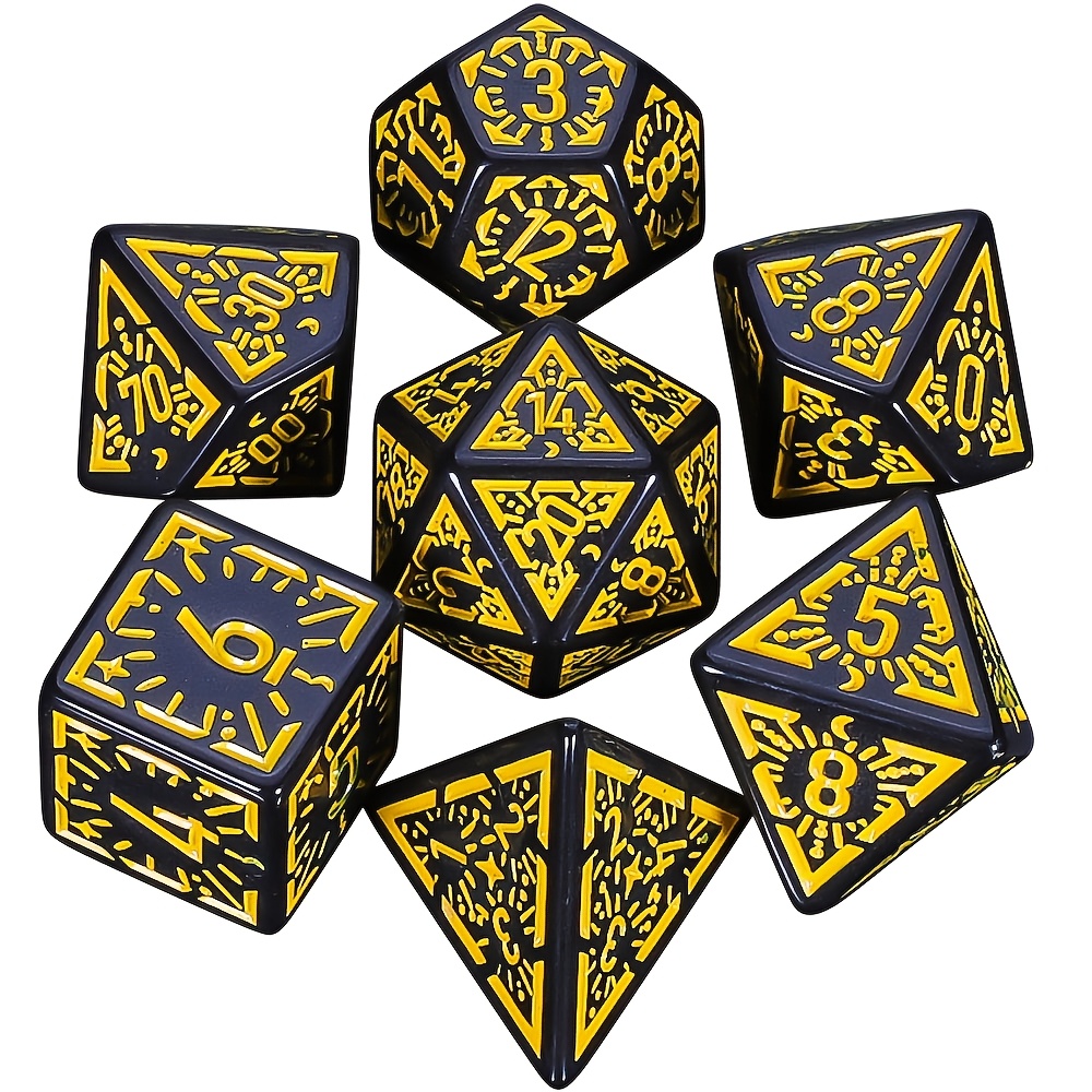 D&D dobbelstenenset - 7-delige - Dice Set Polyhedral recensie en prijs