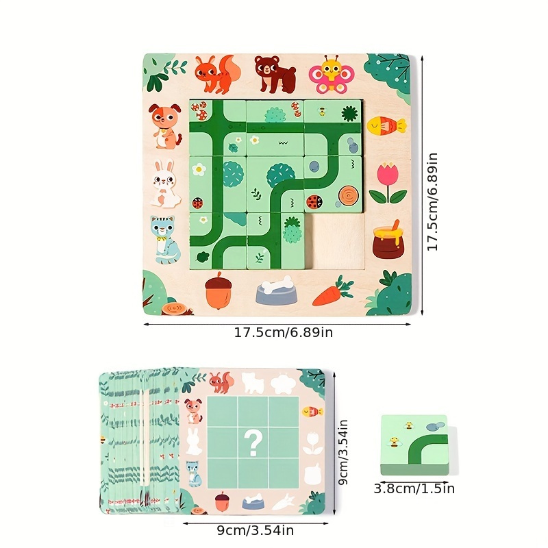 Houten zoekroutepuzzel Logisch - Board Game Qwirkle recensie en prijs